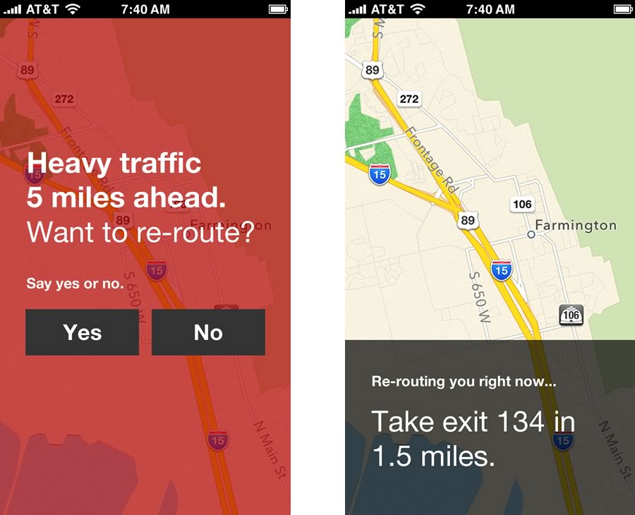 Commute app