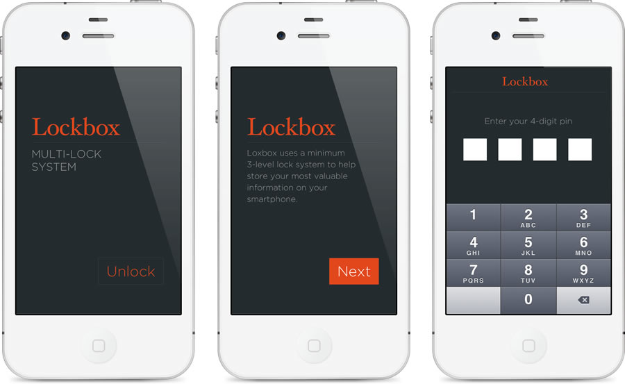 Lockbox app